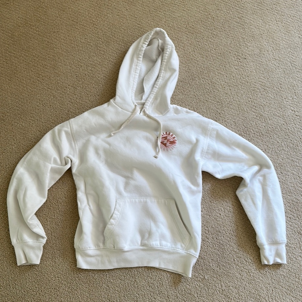 White XS billabong sweatshirt